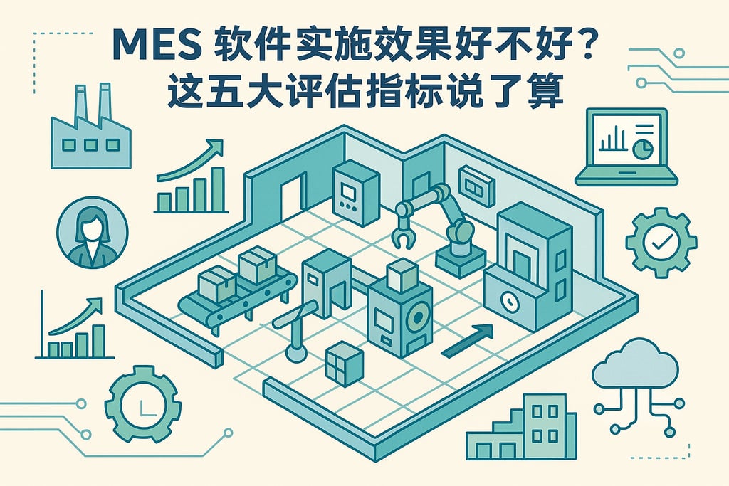 MES 软件实施效果好不好？这五大评估指标说了算
